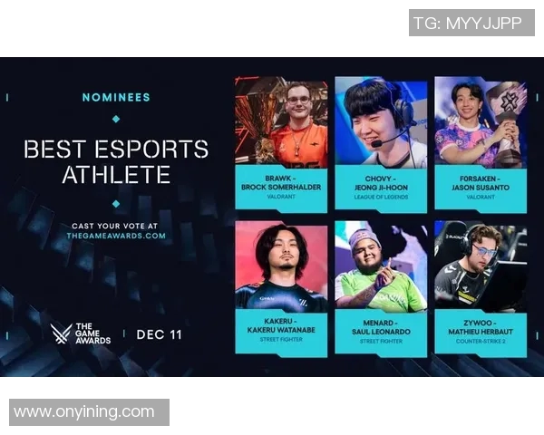 TGA巅峰对决：ZywOo、Chovy、f0rsakeN，谁将加冕年度最佳电竞选手？